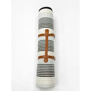 VonShef Waterproof Picnic Blanket Roll Up Striped Outdoor Beach Camping Mat